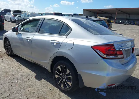 2015 Honda Civic Ex from USA, damaged, VIN 19XFB2F87FE026284